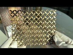 5ft Crimped stainless steel Hias Wire Mesh Grilles 43,2% Area terbuka