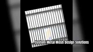 Mesh Logam Arsitektur Khusus untuk Fasad dan Interior