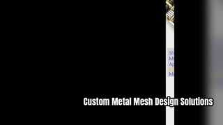 Mesh Logam Arsitektur Khusus untuk Desain Bangunan Modern