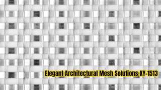 Wire Mesh Tenun Arsitektur Premium untuk Interior Modern XY-1513