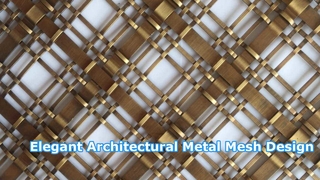 Desain Arsitektur Tenun Wire Mesh XY-2414