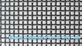 Wire Mesh Tenun Arsitektur Modern untuk Interior Elegan XY-1593