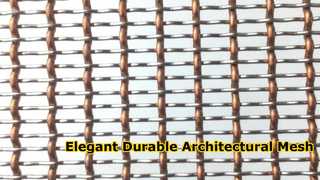 Mesh Stainless Steel Arsitektur Modern untuk Interior