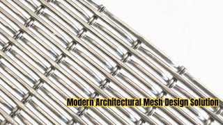 Solusi Arsitektur Modern Woven Wire Mesh XY 1238