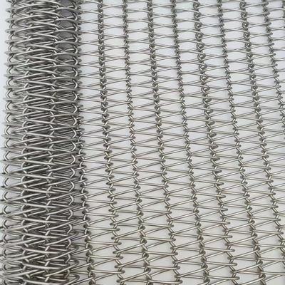 Customized Color Steel Spiral Wire Mesh Panjang 1m-50m Untuk Dekorasi