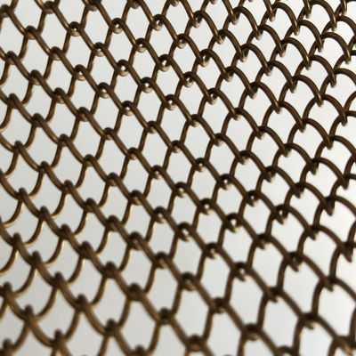 Customized Lubang Ukuran Metal Coil Drapery Dengan Bentuk Bulat Untuk Aplikasi Serbaguna