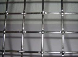 Dekorasi Lansekap Jaring Wire Woven Crimped Lebar 0,5m-2,5m Jenis tenun