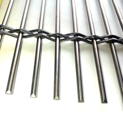 Twill Weave Stainless Steel Woven Wire Mesh 4,8 Kgs untuk kebutuhan penyaringan industri