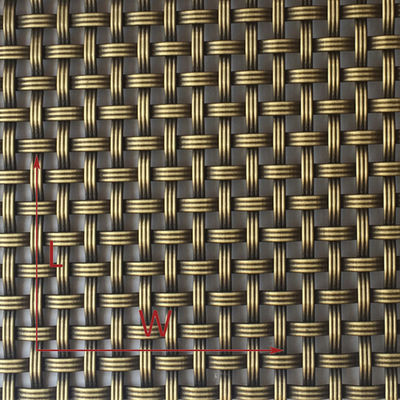 Panel Metal Mesh Baja Rust Custom Untuk Dekorasi Permukaan Hard Unik Di Interior Komersial Perumahan