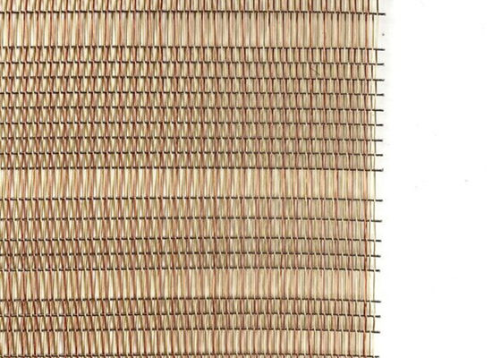 Stainless Steel Woven Wire Mesh Laminated Glass Dengan Metal Mesh Interlayer
