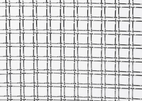 Anggar Antiacid Double Crimped Wire Mesh 304 Dekorasi Stainless Steel
