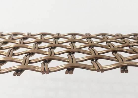 Desain Arsitektur Steel Mesh Khusus Ketahanan Korosi Kekuatan Tinggi