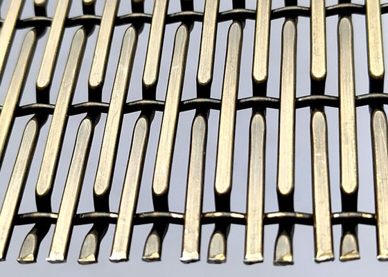 3mm Ceilings Architectural Metal Mesh 45,7% Area Pembukaan