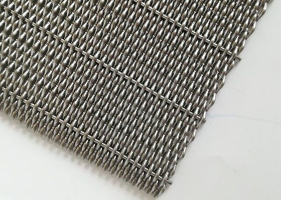 1.5m 304SS Woven Arsitektur Dekoratif Mesh Untuk Pelapis Dinding Eksterior