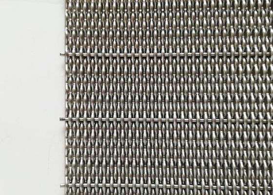 1.5m 304SS Woven Arsitektur Dekoratif Mesh Untuk Pelapis Dinding Eksterior