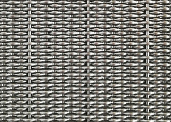 1.5m 304SS Woven Arsitektur Dekoratif Mesh Untuk Pelapis Dinding Eksterior
