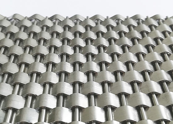 Stainless Steel Woven Arsitektur Wire Mesh 4.0mm Untuk Dekorasi Lift