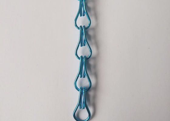 2.0mm Metal Double Hook Chain Link Door Screen Ketahanan Aus