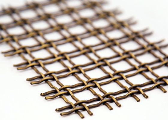 3.3mm Dekoratif Wire Mesh Grilles Stainless Steel Metal Mesh Untuk Partisi