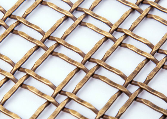 3.3mm Dekoratif Wire Mesh Grilles Stainless Steel Metal Mesh Untuk Partisi