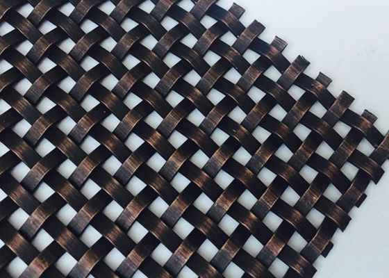 Panel Baja Tahan Karat yang Dipoles Kisi-kisi Wire Mesh Dekoratif Ketebalan 0,5-2mm Warna Silver