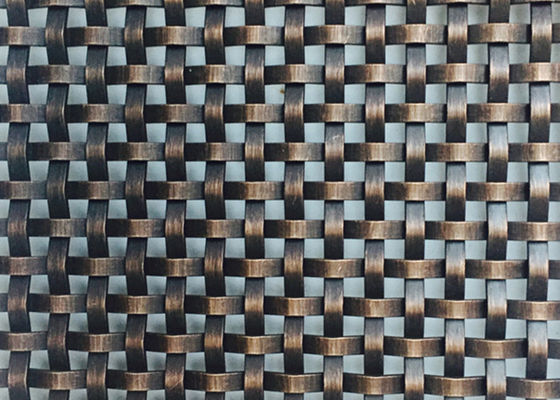 Panel Baja Tahan Karat yang Dipoles Kisi-kisi Wire Mesh Dekoratif Ketebalan 0,5-2mm Warna Silver