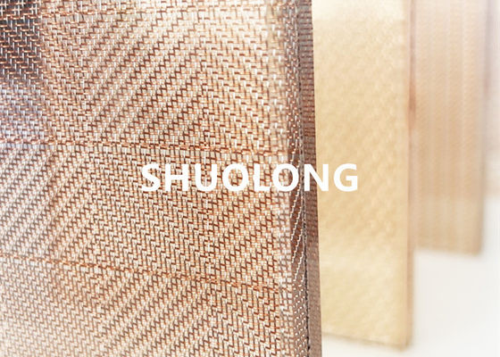 Wire Mesh Kaca Laminasi Tahan Suhu Tinggi Ukuran Disesuaikan