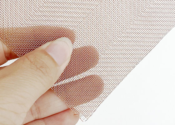 Arsitektur Kaca Tembaga Halus Dilaminasi Wire Mesh Untuk Kaca Tempered