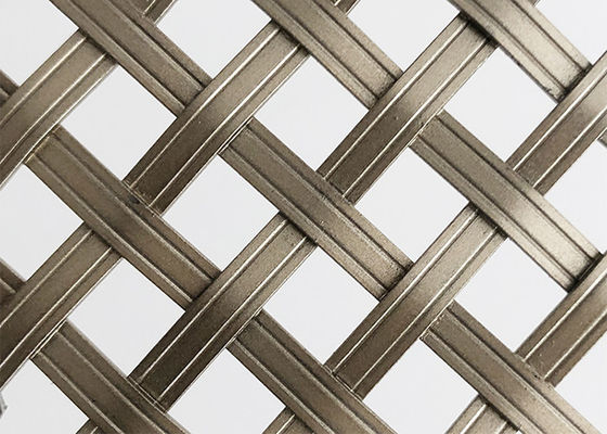 Panel 1.2-5.0mm Mesh Baja Arsitektur Untuk Dekorasi Interior / Eksterior