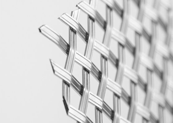 30m Panjang Stainless Steel Mesh Arsitektur Tahan Api