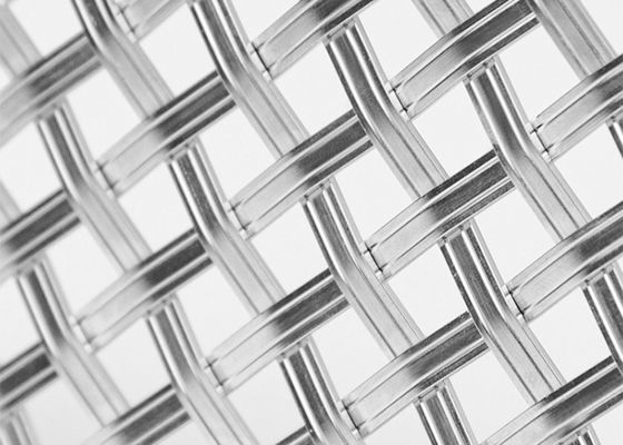 30m Panjang Stainless Steel Mesh Arsitektur Tahan Api