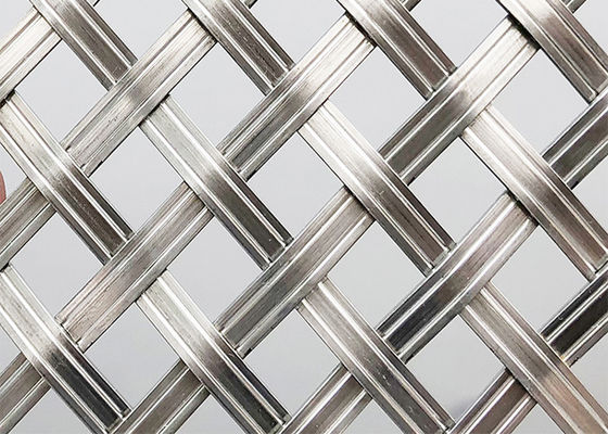 30m Panjang Stainless Steel Mesh Arsitektur Tahan Api