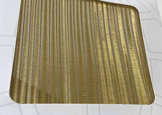 Disesuaikan Warna Polishing Kaca Dilaminasi Wire Mesh Kemasan Dalam Karton
