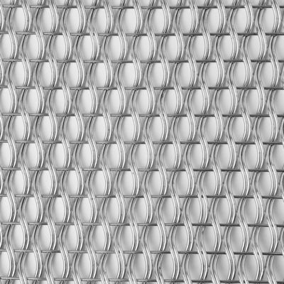 0.5mm-2.0mm Dekoratif Woven Wire Mesh Dutch Weave Packaging In Carton