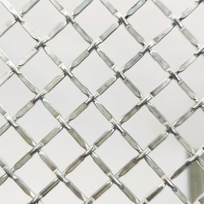 0.5mm-2.0mm Dekoratif Woven Wire Mesh Dutch Weave Packaging In Carton