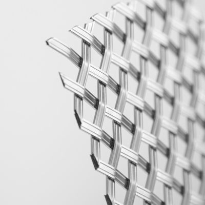 Polos Stainless Steel 2mm Pilihan Warna Interior Wire Mesh Tersedia Dikemas Pada Palet