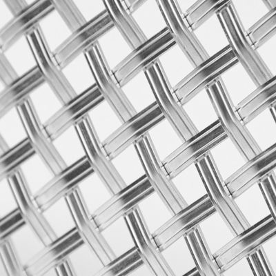 Polos Stainless Steel 2mm Pilihan Warna Interior Wire Mesh Tersedia Dikemas Pada Palet