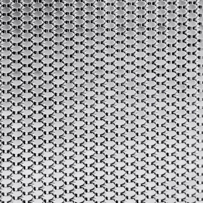 Twill Weave Interior Mesh Screening Panjang 30-100m Perawatan Permukaan Polos