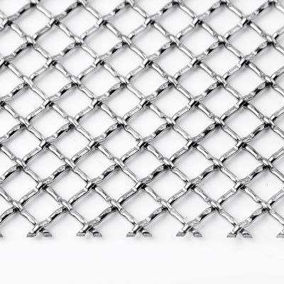 Kekuatan Tinggi Interior Wire Mesh Lebar 0,5-2m Diameter Kawat 0,025-2mm