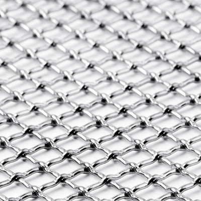 Kekuatan Tinggi Interior Wire Mesh Lebar 0,5-2m Diameter Kawat 0,025-2mm