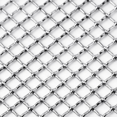 Kekuatan Tinggi Interior Wire Mesh Lebar 0,5-2m Diameter Kawat 0,025-2mm