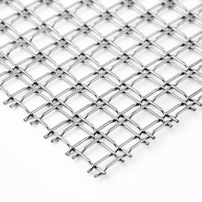 Tenun Kawat Baja Stainless Dekoratif Anodisasi Persegi