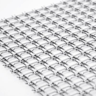 Tenun Kawat Baja Stainless Dekoratif Anodisasi Persegi