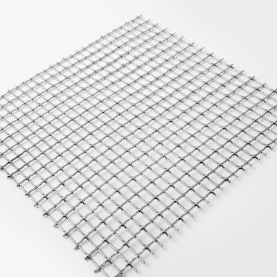 Disesuaikan Lebar Tebal Perawatan Permukaan Poles Arsitektur Anyaman Wire Mesh