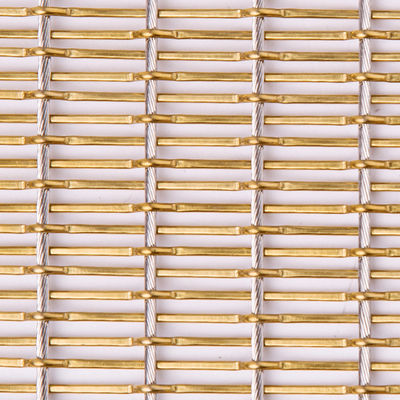 Brass Anodizing Architectural Metal Mesh Fabric Untuk Aplikasi Filtrasi