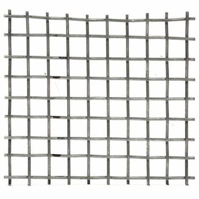 Panel Wire Mesh Woven Anticorrosion dari Baja persegi panjang Pengolahan Permukaan Polishing