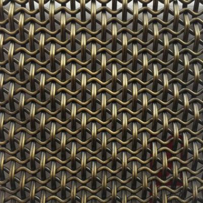Panel logam tenunan baja galvanis Diameter kawat 0,5 mm-6 mm