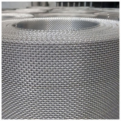 Penggulung Panel Wire Mesh Woven Diameter 0,5mm-6mm Untuk Penggunaan Industri
