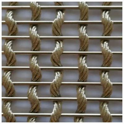 Panel Tenun Tenun Anodisasi Twill Tahan Api