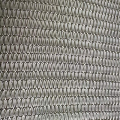 Anticorrosion stainless steel spiral wire mesh untuk ruang pemisah tirai